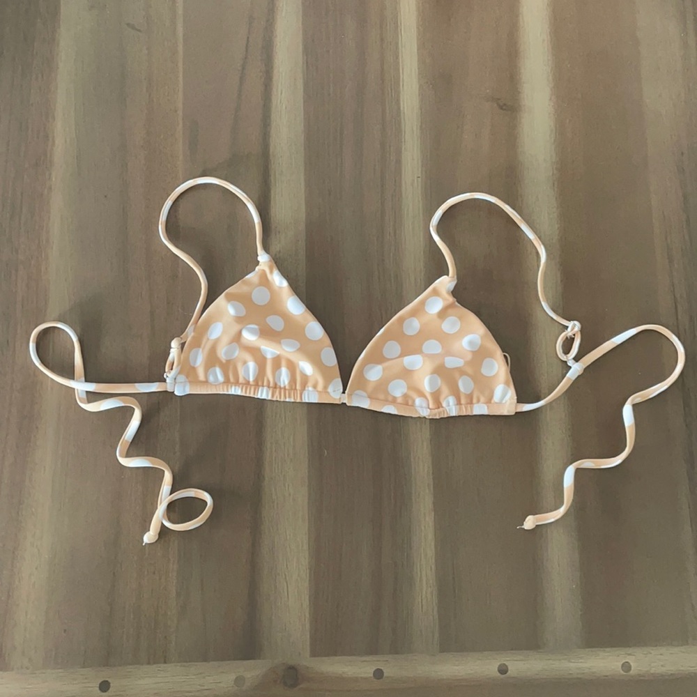 Skin by Same Polka Dot Triangle Top